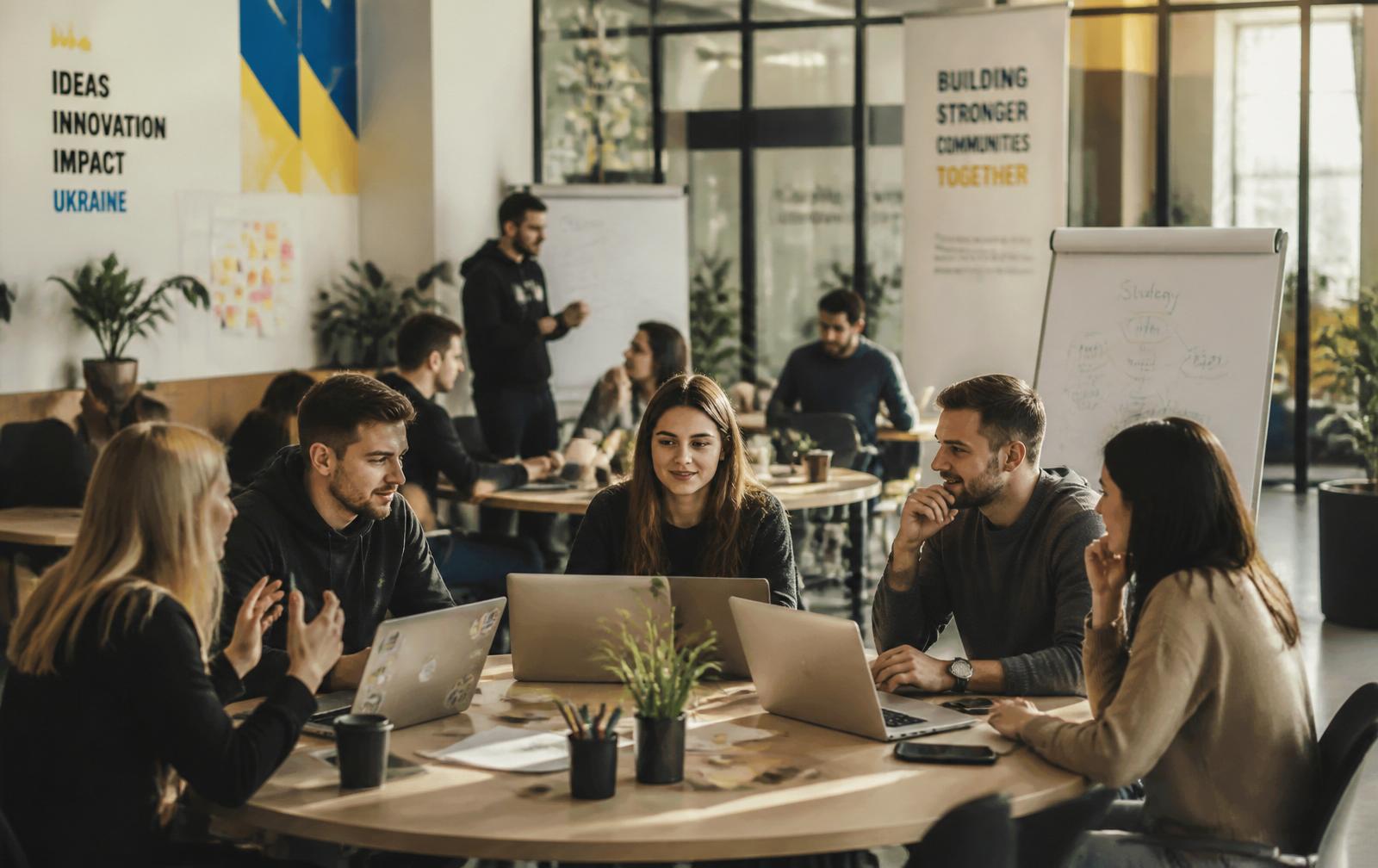 Ukrainian innovation and community-development ecosystem